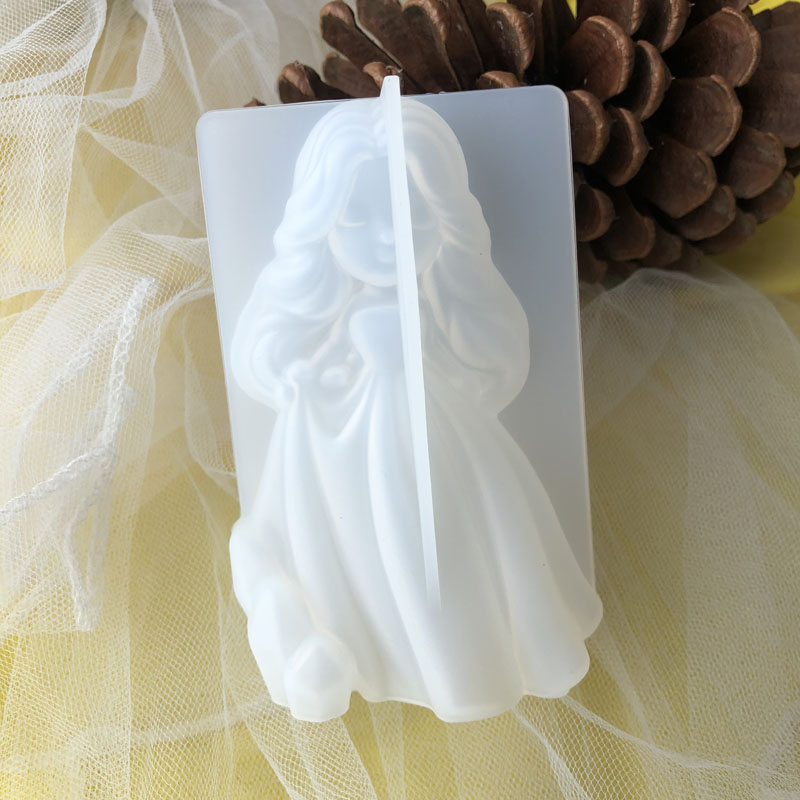 Candle Making Business - 3D Cute Princess Silicone Candle Mould