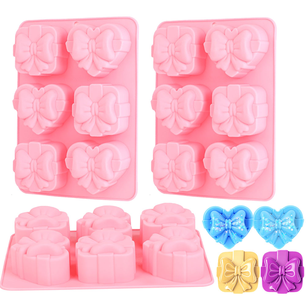 Candle Making Tips - Square Heart Shape Silicone Mold 6