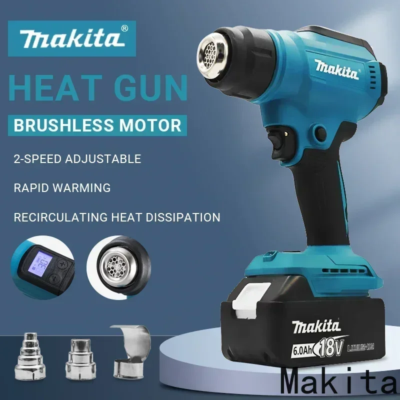 Heat Gun Embossing - Makita 550°C Temperature Control Heat Gun