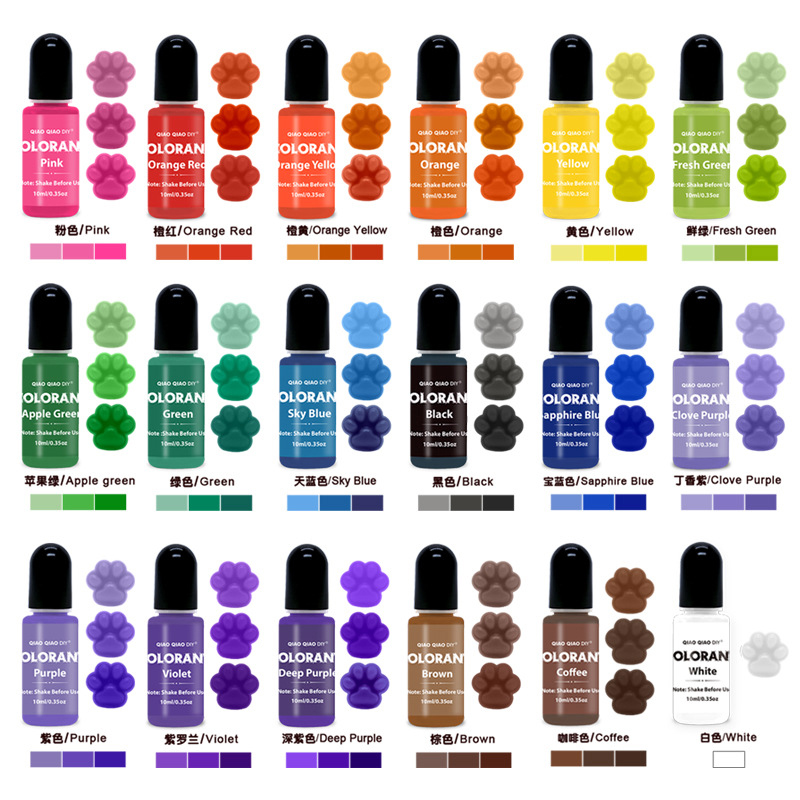 Candle Making Tips - 20 Colors Candle Dyes Wax Candles