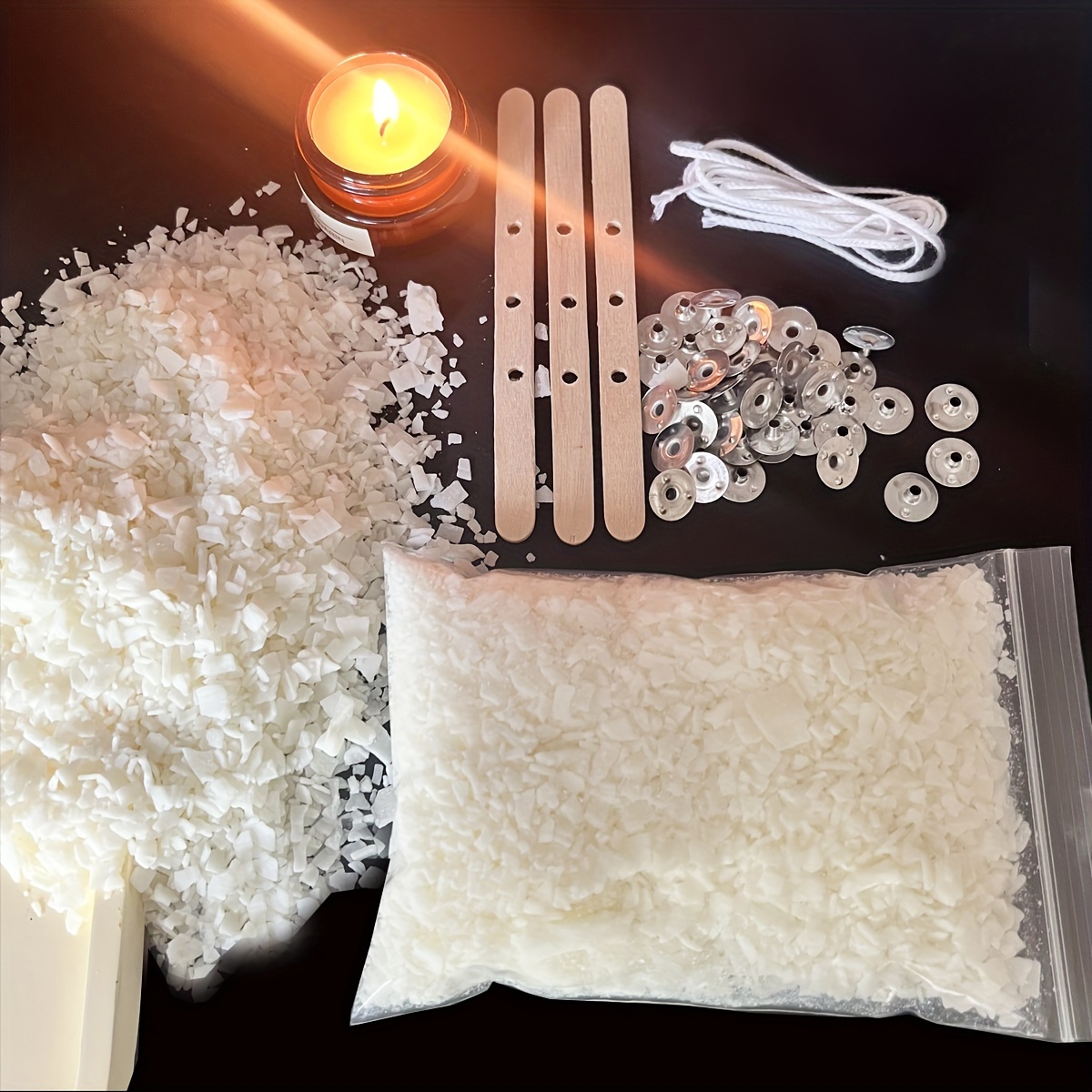 Soy Wax Pillar Blend - Candle Making Kits 100G Soy Wax