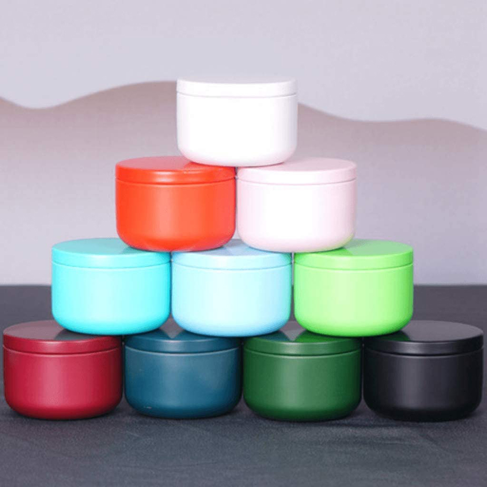 Tin Container Lid - Trà Có Thể Với Kín Hơi