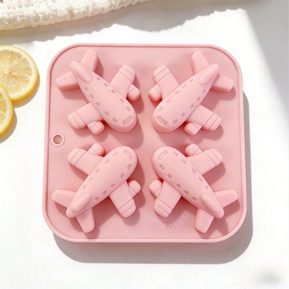 4 Cavity Airplane Silicone Mol - đánh giá và giá Candle Making Business