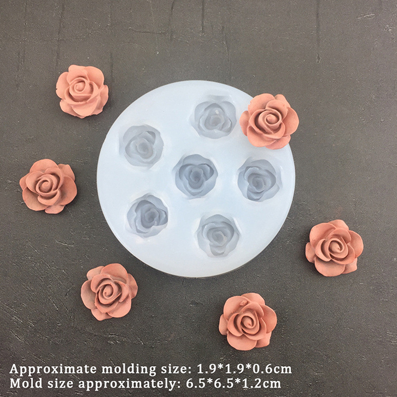 3D Rose Flower Shape Leaf Sili - đánh giá và giá Candle Making Business