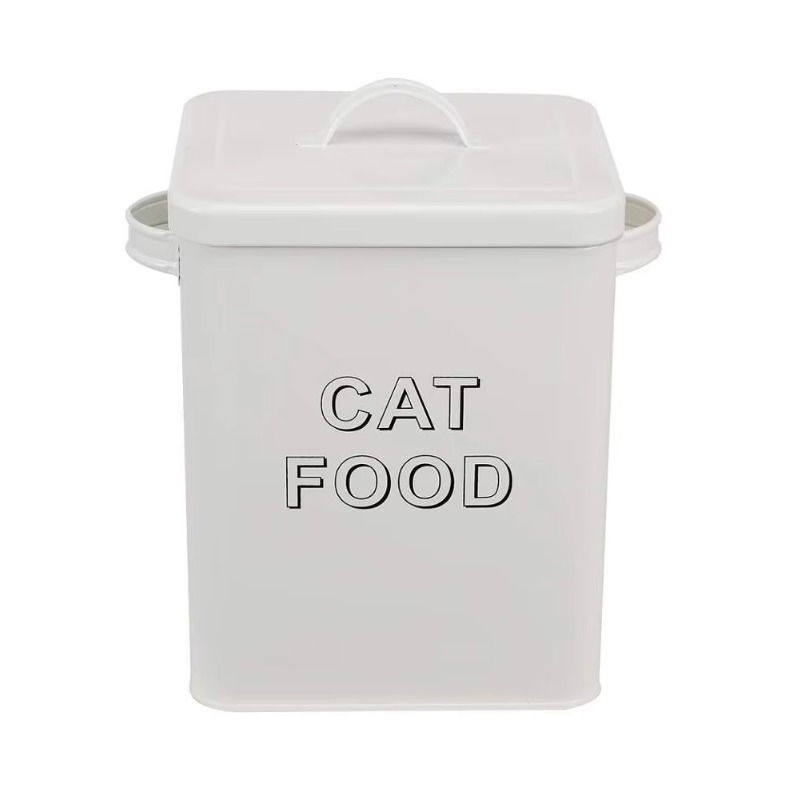 Pet Dog Treat and Food Storage - đánh giá và giá Tin Container Lid