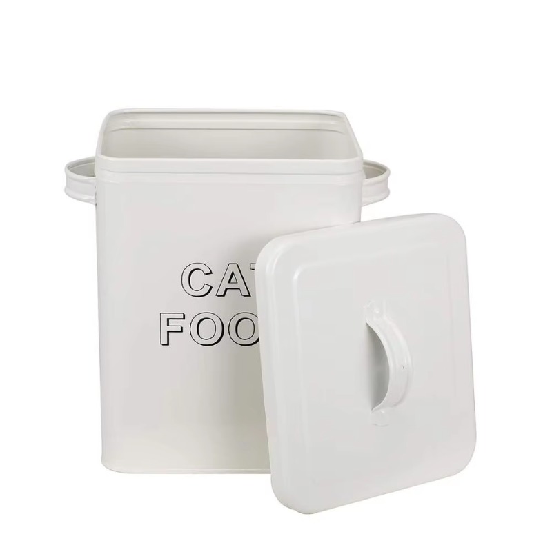 Pet Dog Treat and Food Storage - đánh giá và giá Tin Container Lid