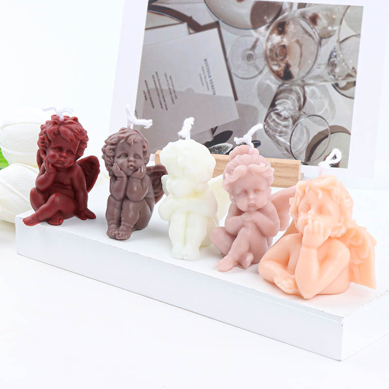 3D Lovely Angel Kids Candle Si - đánh giá và giá Candle Making For Kids