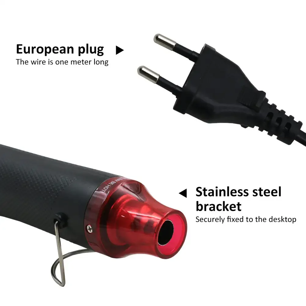 Hot Air Gun 300W 220V Ligthwei - đánh giá và giá Heat Gun Embossing