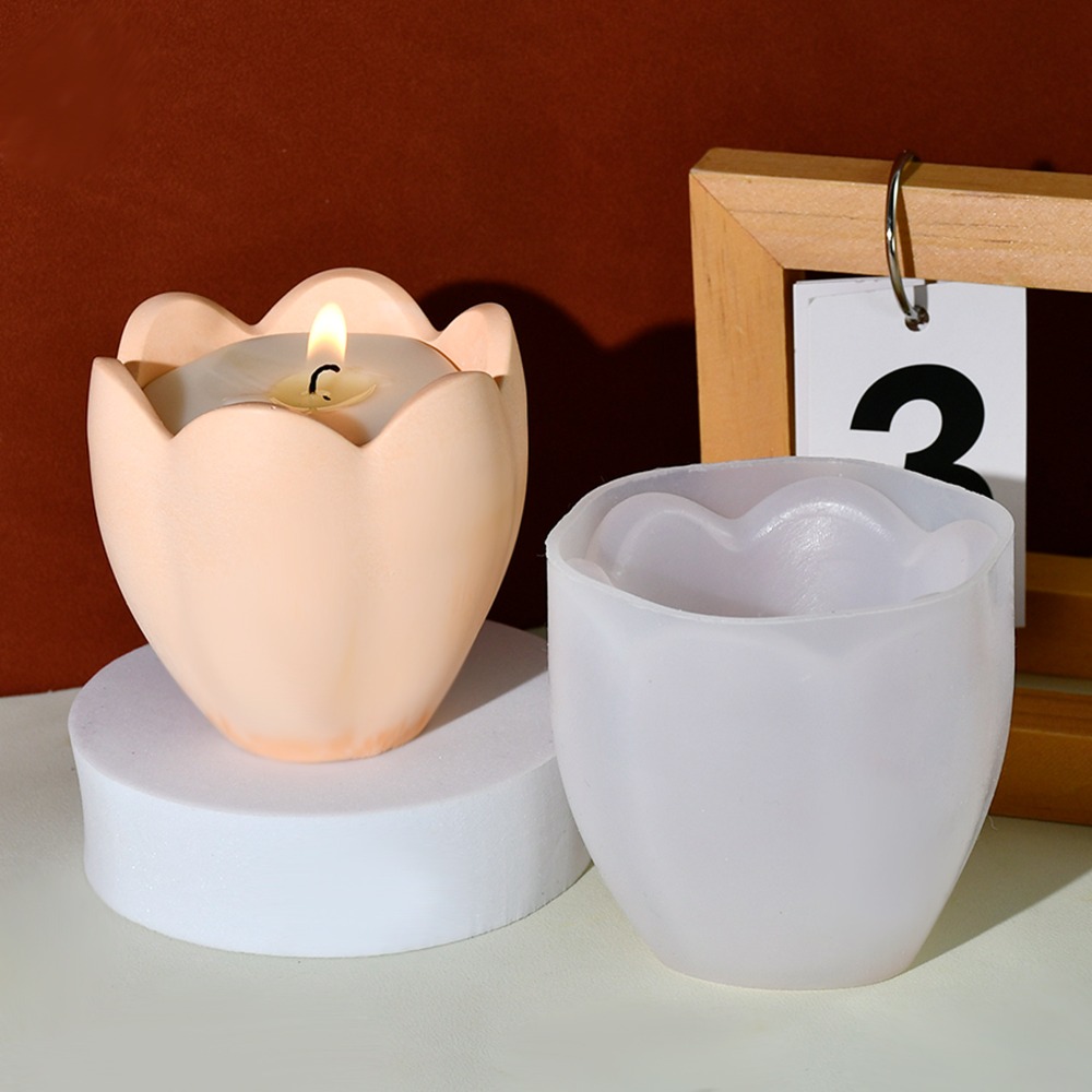 Tulip Candle Holder Silicone M - đánh giá và giá Candle Making Tips