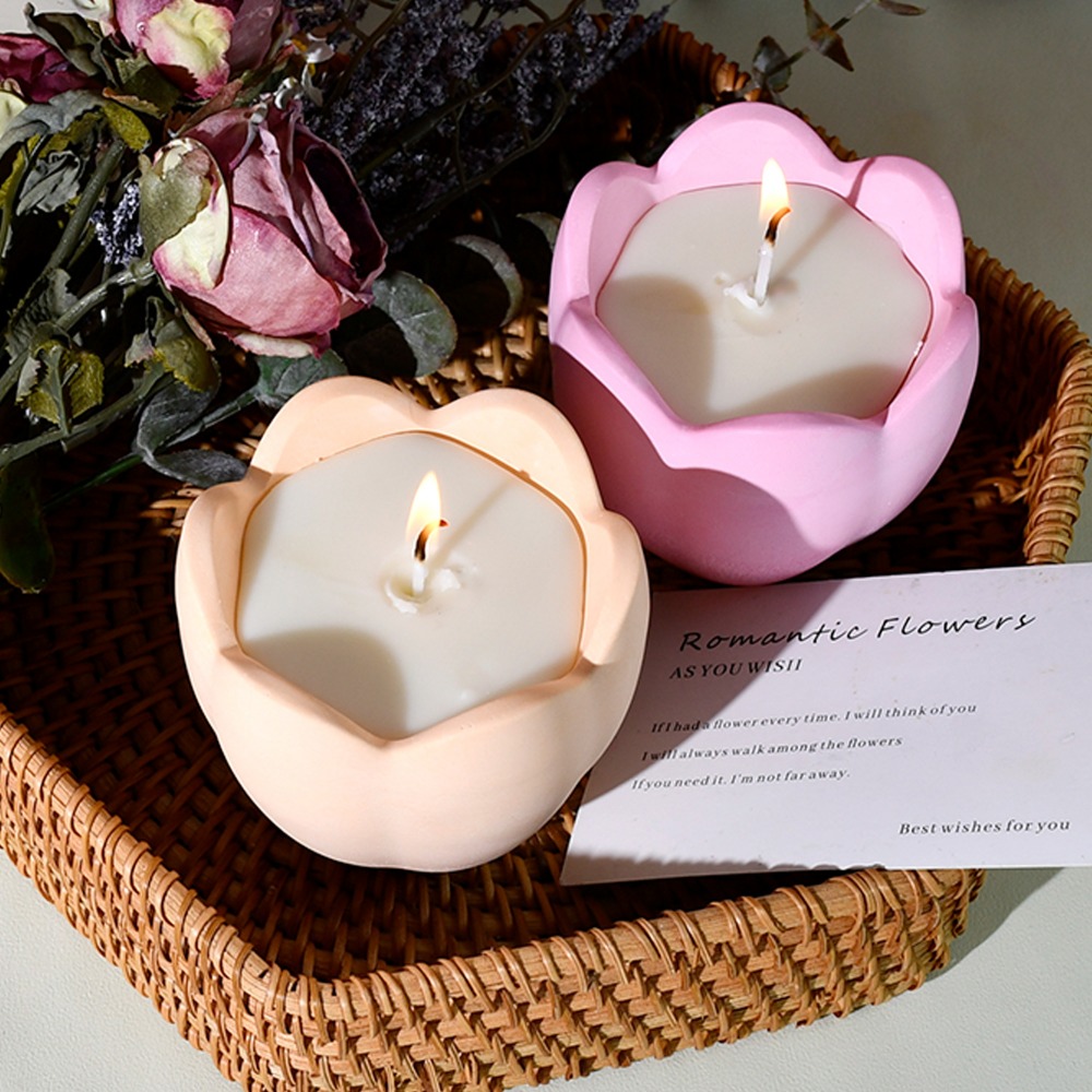 Tulip Candle Holder Silicone M - đánh giá và giá Candle Making Tips