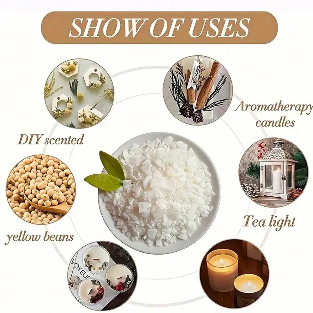 200G/1LB Natural Soy Wax Candl - đánh giá và giá Soy Wax Pillar Blend