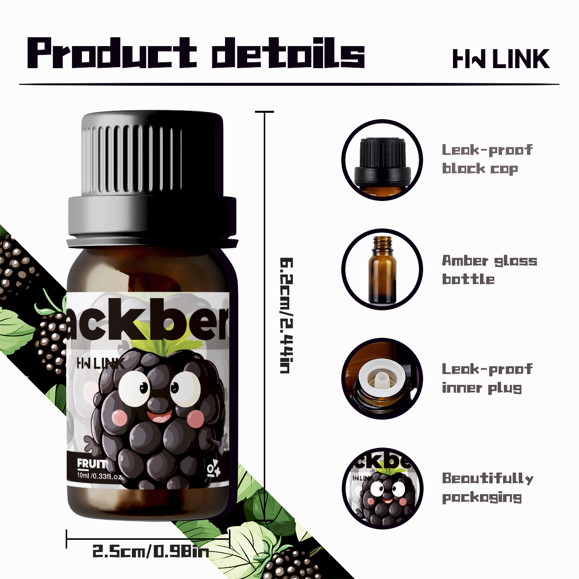 Blackberry Essential Oil  10ml - đánh giá và giá Candle Making Oils