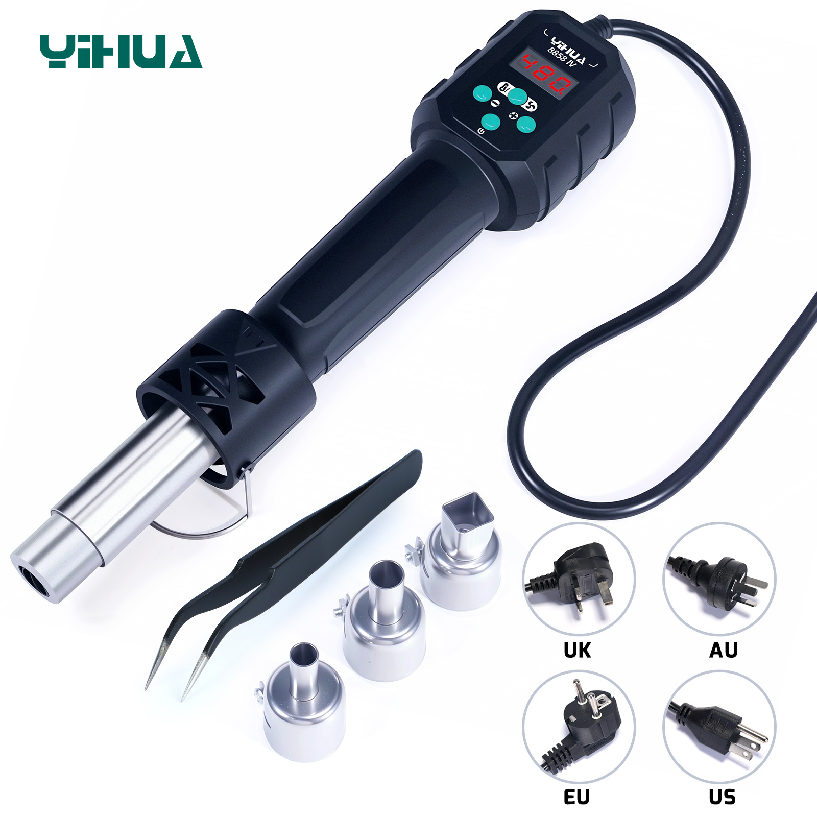 YIHUA Hot Air Gun Temperature  - đánh giá và giá Heat Gun Embossing