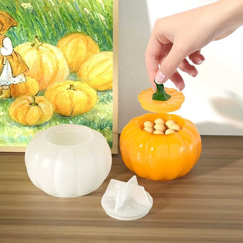 2pcs Pumpkin Jar Silicone Mold - đánh giá và giá Candle Mold Silicone