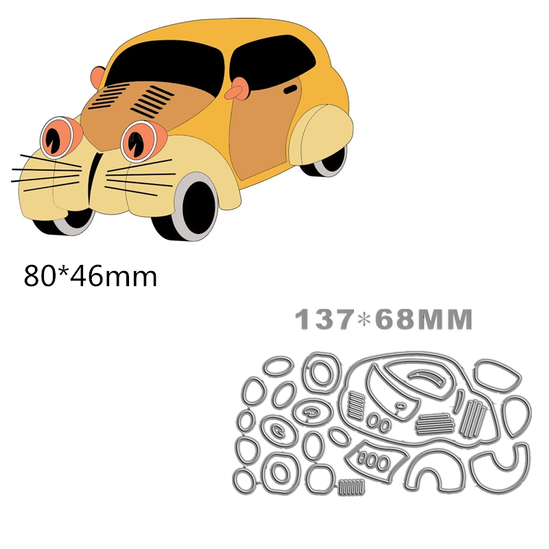 New Cartoon Cat Car Metal Cutt - đánh giá và giá Candle Making For Kids