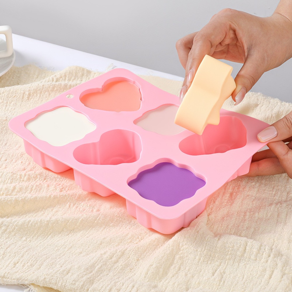 Square Heart Shape Silicone Mo - đánh giá và giá Candle Making Tips