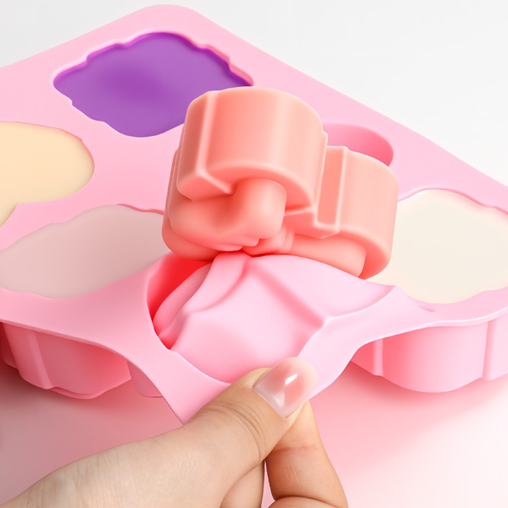 Square Heart Shape Silicone Mo - đánh giá và giá Candle Making Tips