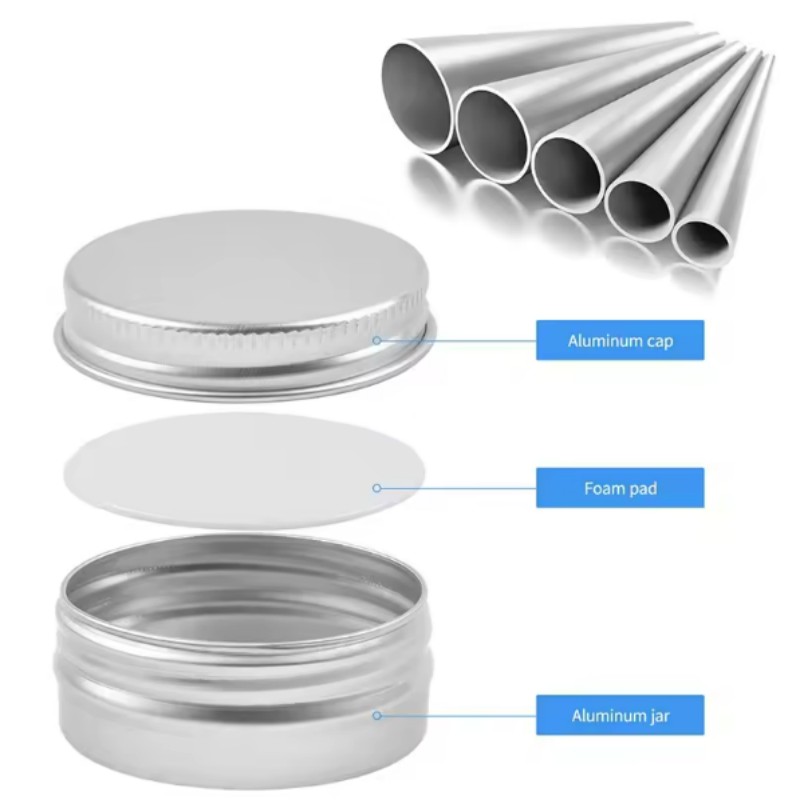 10Pcs 5g 10g 15g 20g 30g 50g E - đánh giá và giá Tin Container Lid