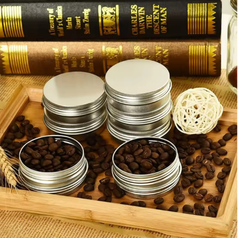 10Pcs 5g 10g 15g 20g 30g 50g E - đánh giá và giá Tin Container Lid