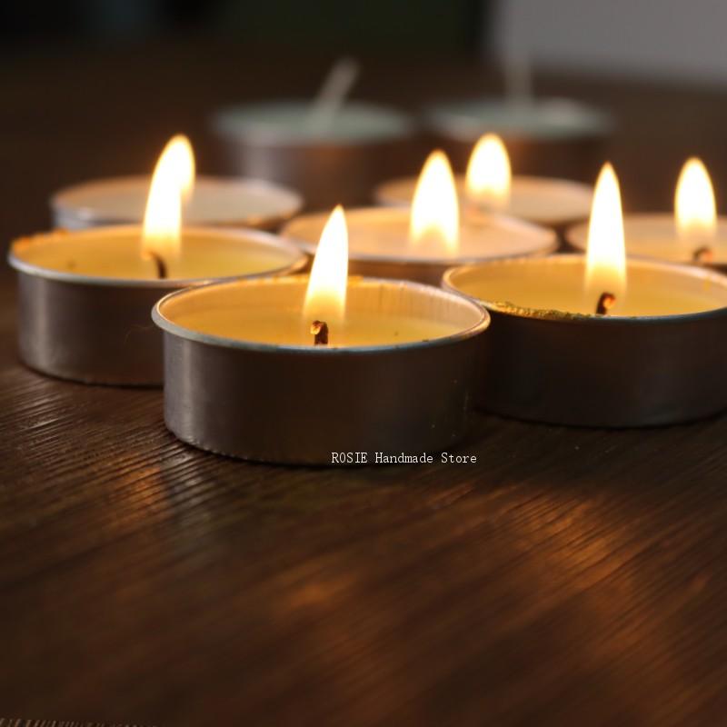 Empty Tea Wax Circular Aluminu - đánh giá và giá Candle Making Tips