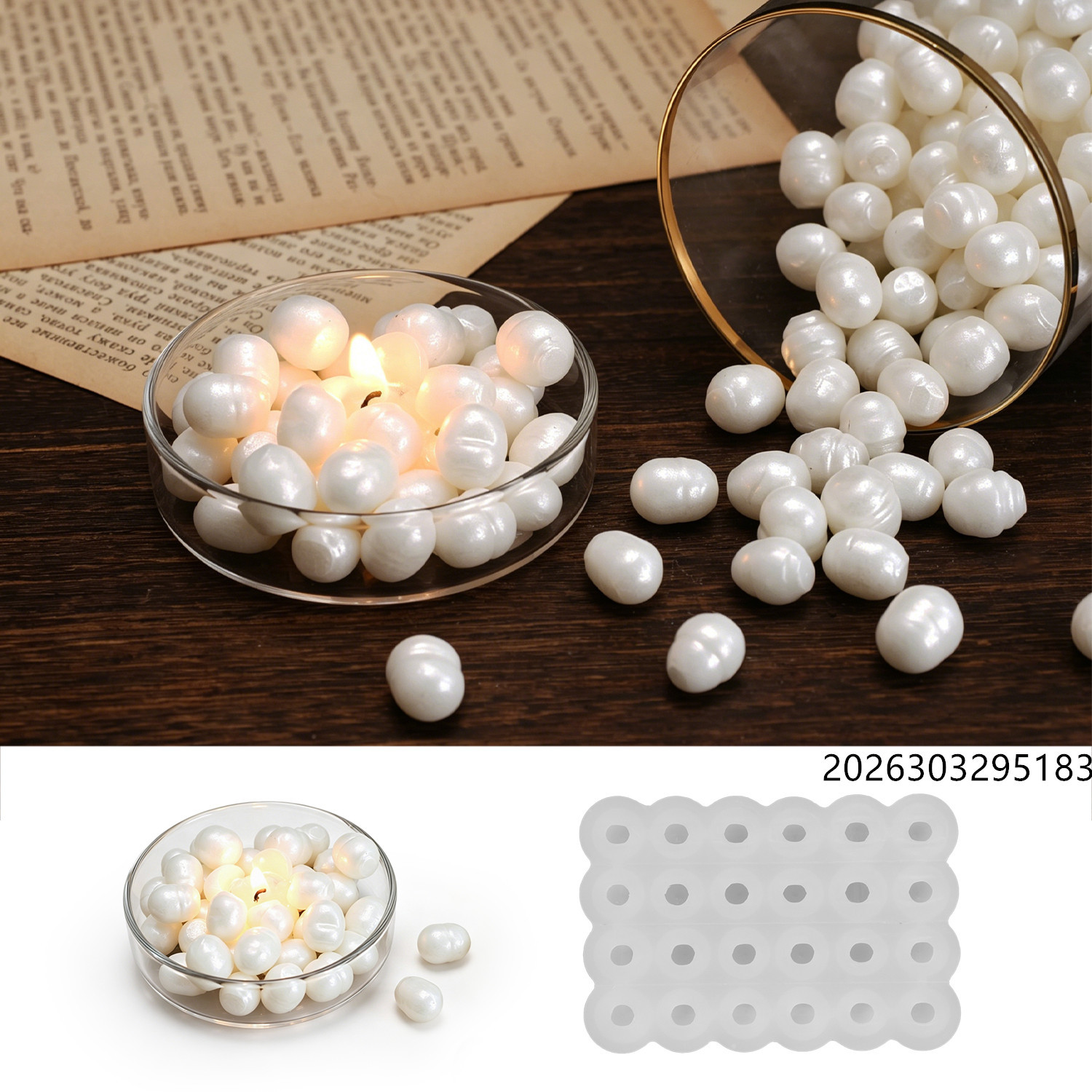 Healing Ocean Pearl Mirror Wax - đánh giá và giá Candle Making Wax Melter