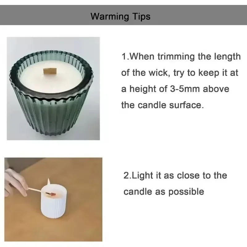 Natural Wooden Candle Wicks wi - đánh giá và giá Soy Wax Pillar Blend