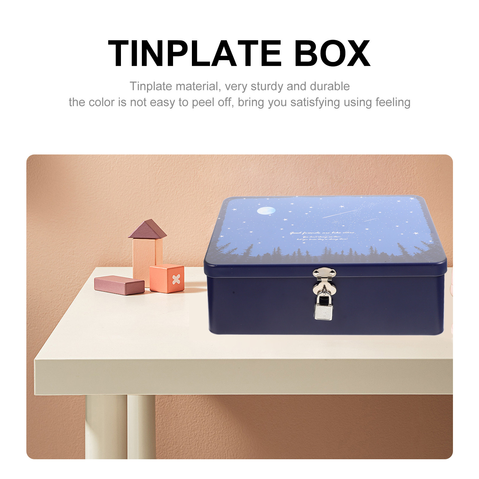 Gift Tinplate for Important Do - đánh giá và giá Tin Container Lid