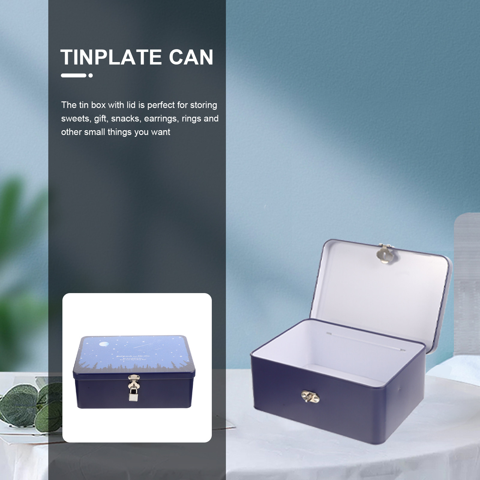 Gift Tinplate for Important Do - đánh giá và giá Tin Container Lid