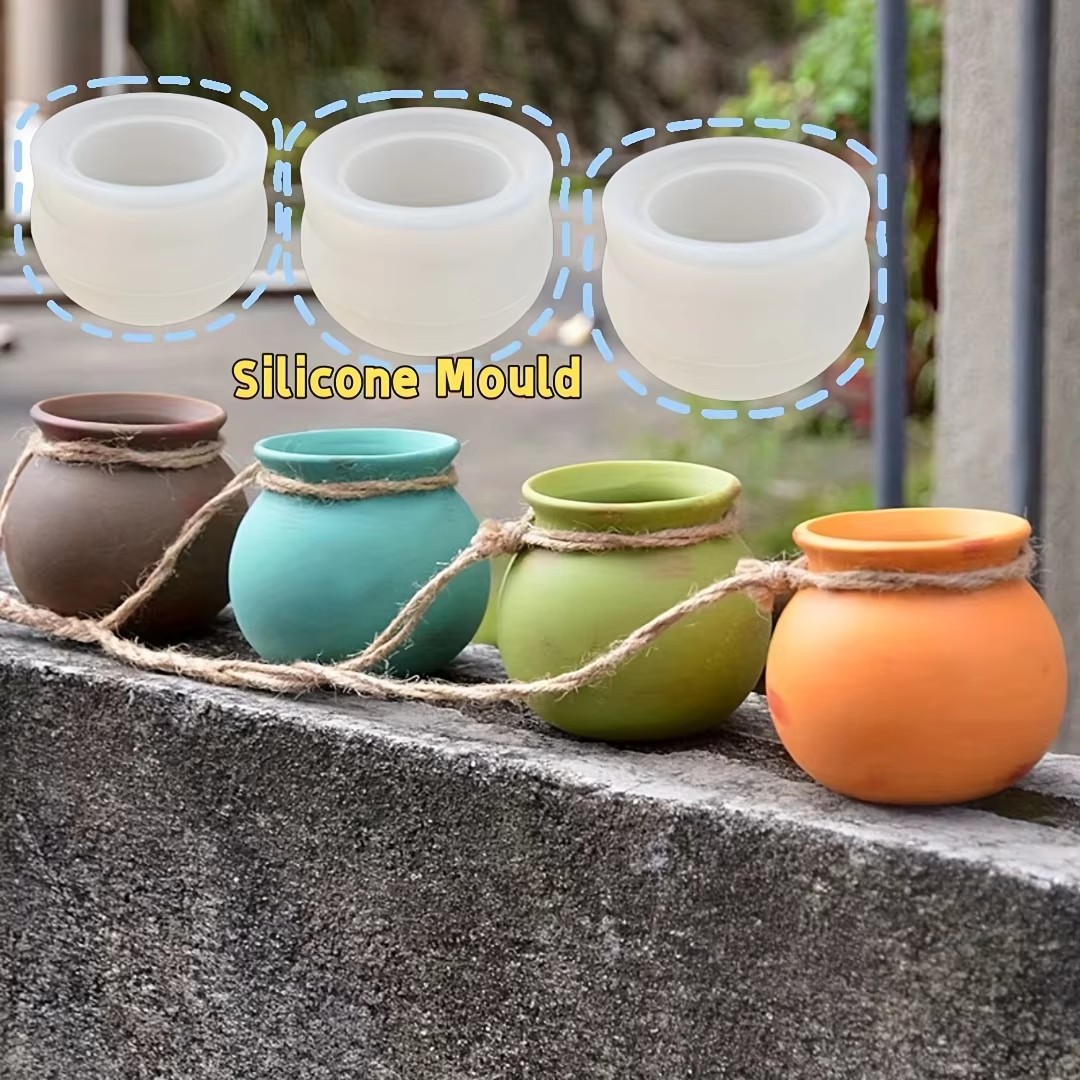 Silicone Flower Pot Molds, Res - đánh giá và giá Candle Mold Silicone