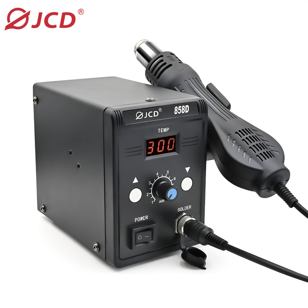 JCD Hot Air Gun 858D BGA Rewor - đánh giá và giá Heat Gun Embossing