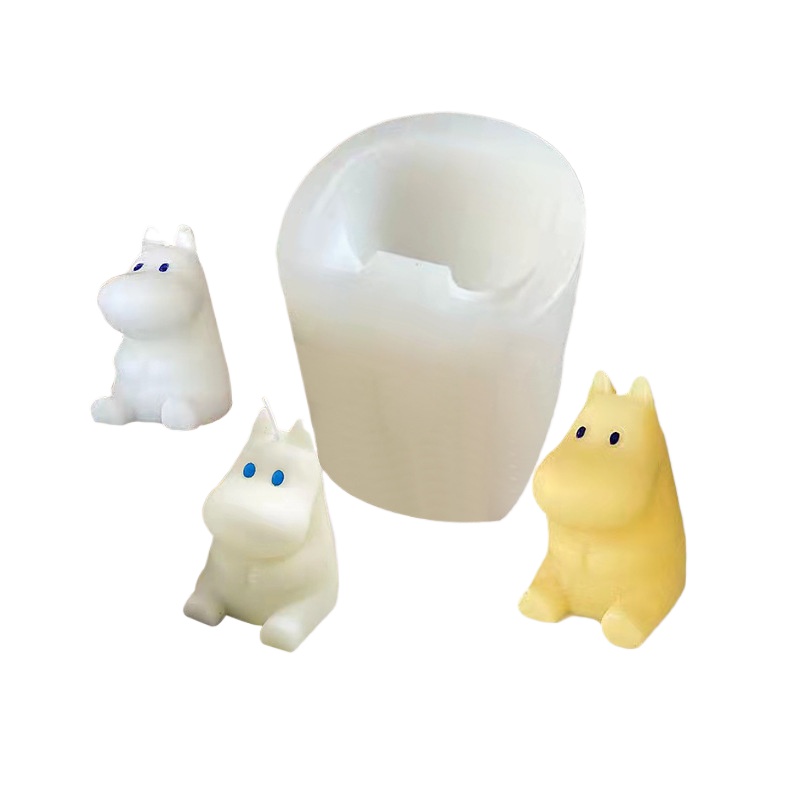 Hot Cute Anime Moomin Series S - đánh giá và giá Candle Mold Silicone