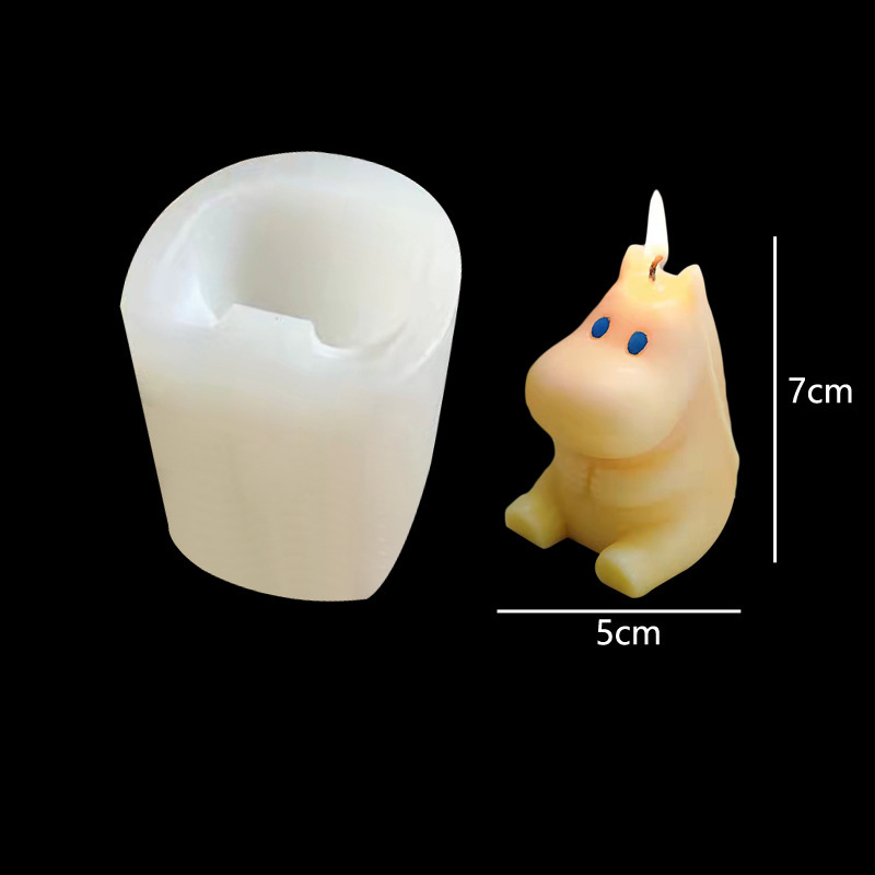 Hot Cute Anime Moomin Series S - đánh giá và giá Candle Mold Silicone