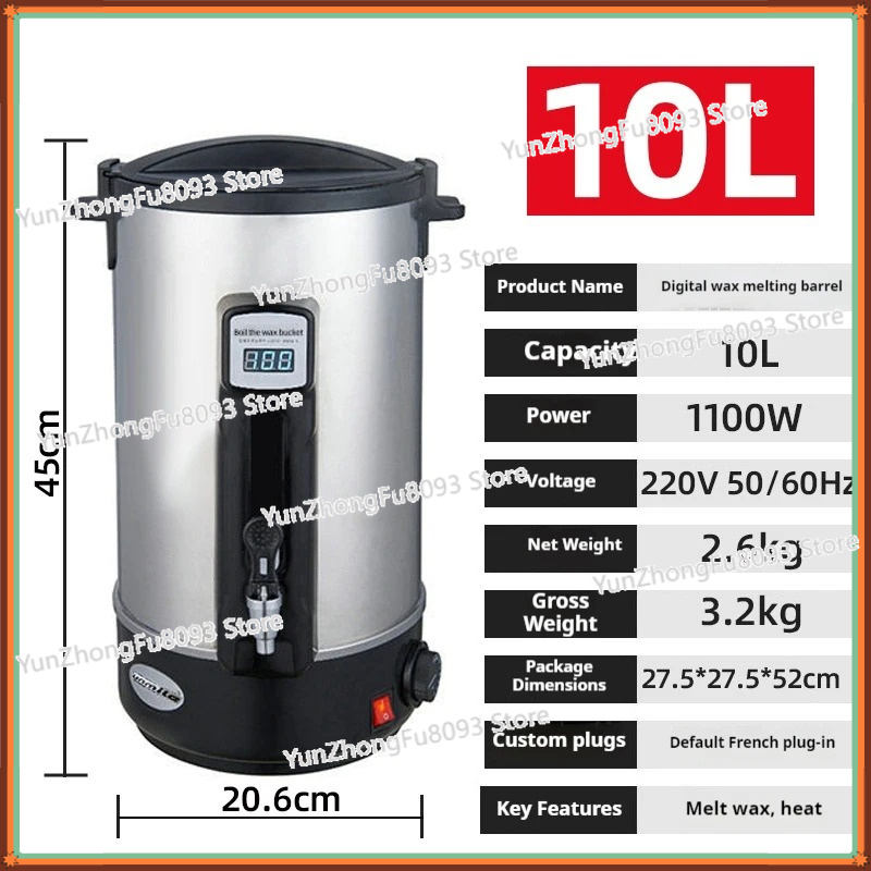 110V 220V Wax Melter Household - đánh giá và giá Candle Making Wax Melter