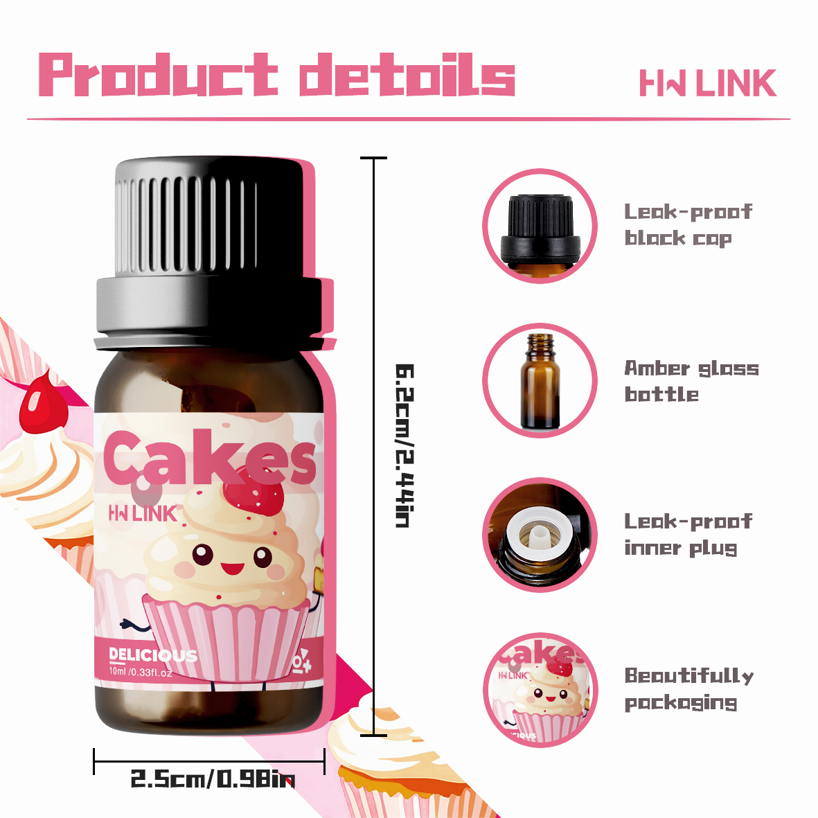 10ml Cakes Essential Oils Cand - đánh giá và giá Candle Making Oils