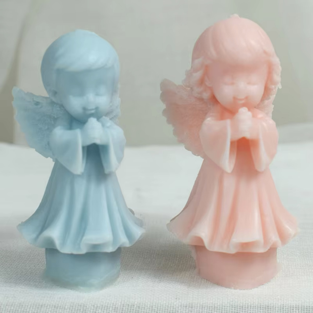 Winged Angel Silicone Candle M - đánh giá và giá Candle Making For Kids