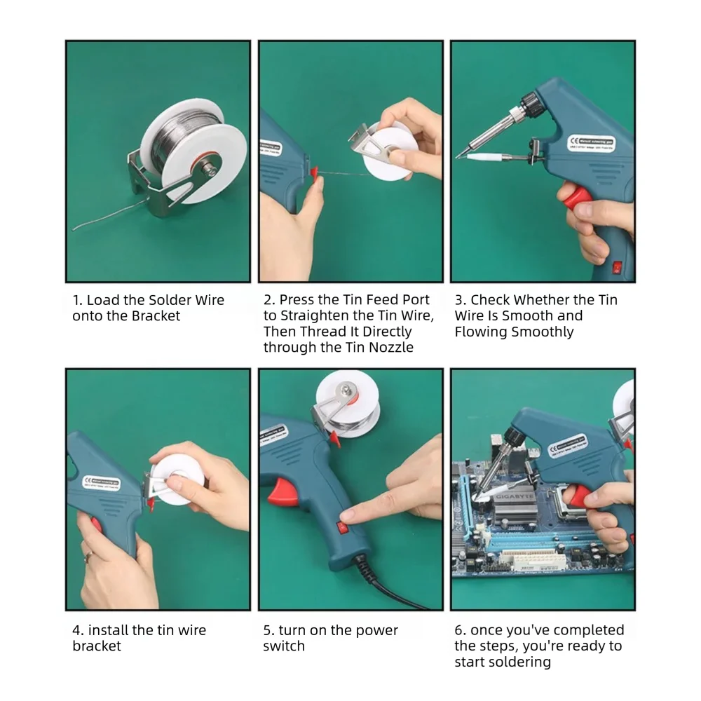 Adjustable Temperature Solderi - đánh giá và giá Heat Gun Embossing
