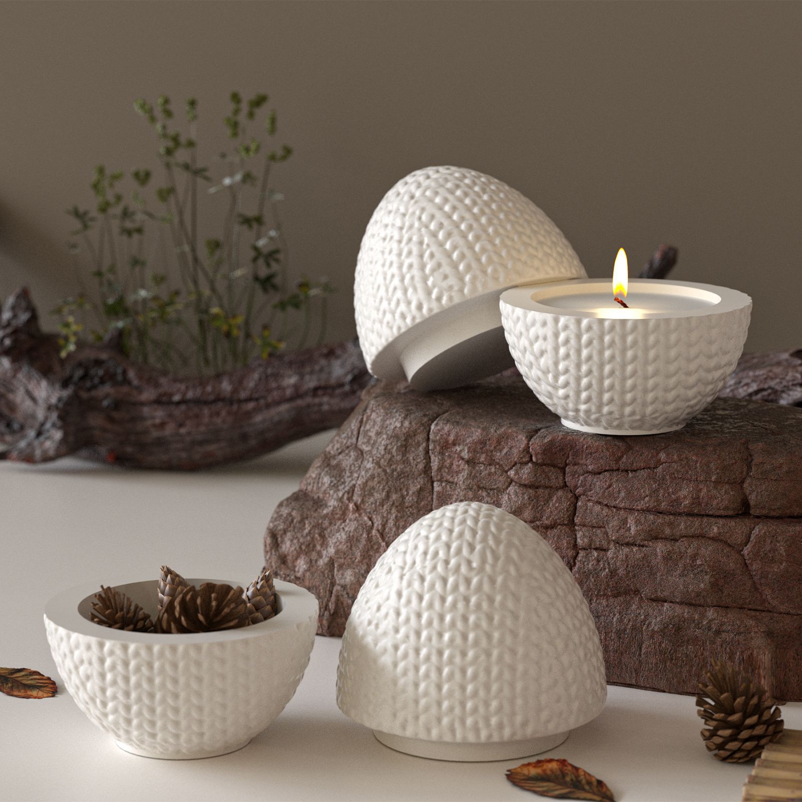 DIY Knitting Yarn Egg Epoxy Si - đánh giá và giá Candle Making Yarn