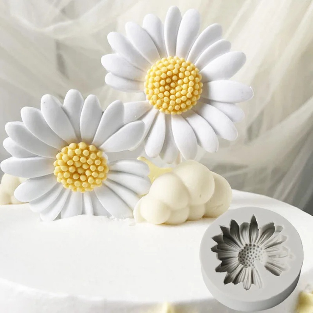 3D Daisy Flower Mold Sun Flowe - đánh giá và giá Candle Making Business
