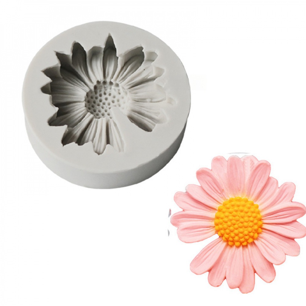3D Daisy Flower Mold Sun Flowe - đánh giá và giá Candle Making Business