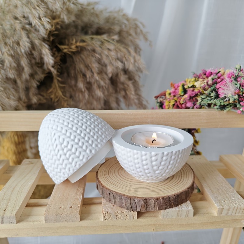 DIY Knitting Yarn Egg Shaped O - đánh giá và giá Candle Making Yarn
