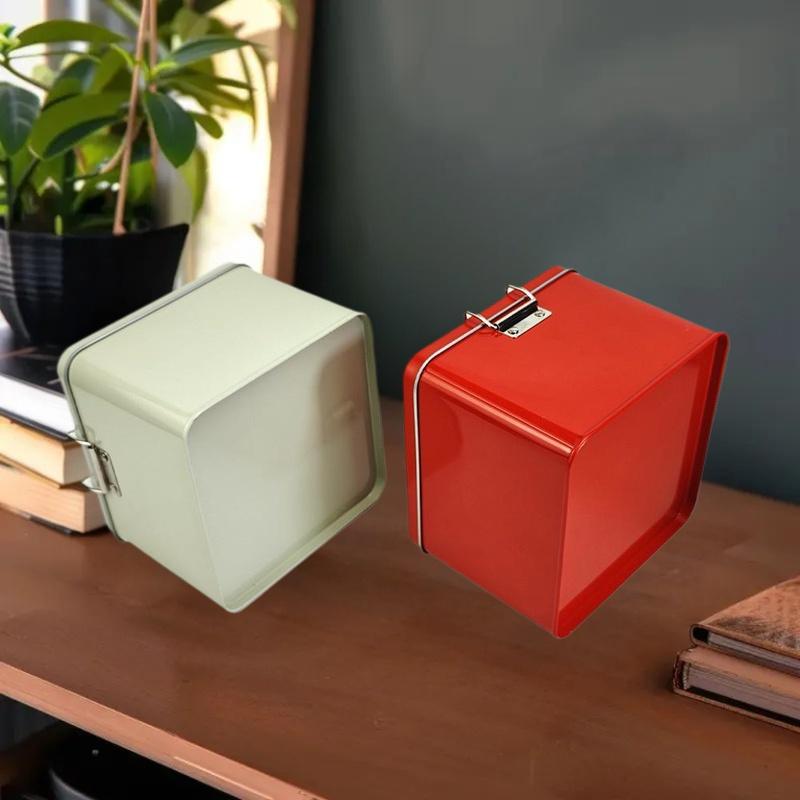 Square Tinplate Cookie Tins Bo - đánh giá và giá Tin Container Lid