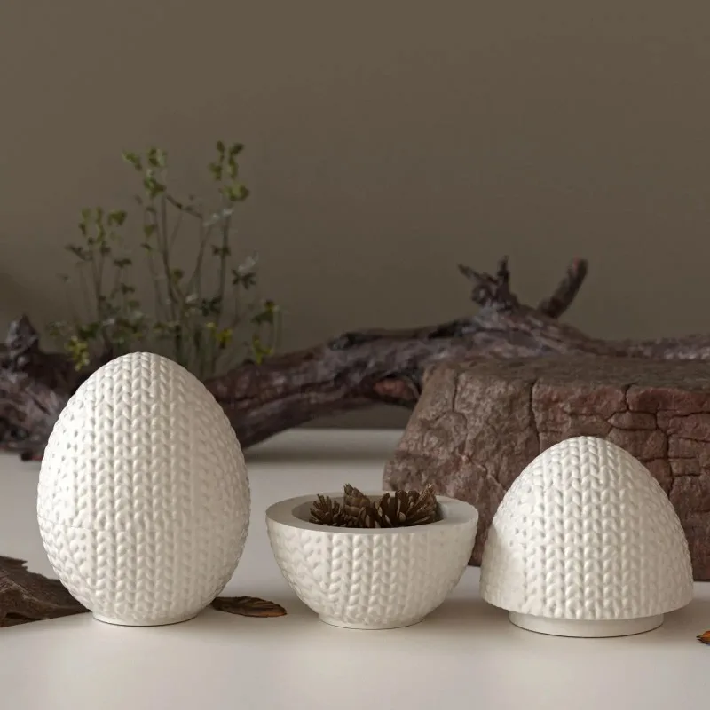DIY Knitting Yarn Egg Shaped O - đánh giá và giá Candle Making Yarn
