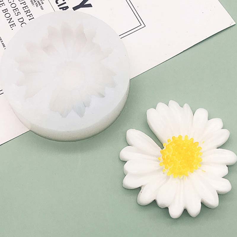 DIY Candle Silicone Mold Daisy - đánh giá và giá Candle Making Tips