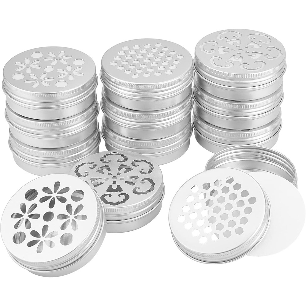 2 Ounce Aluminium Tins 12pcs 3 - đánh giá và giá Tin Container Lid