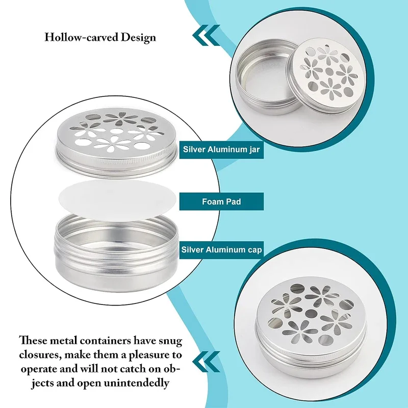10Pcs Empty 5g-60g Round Alumi - đánh giá và giá Tin Container Lid