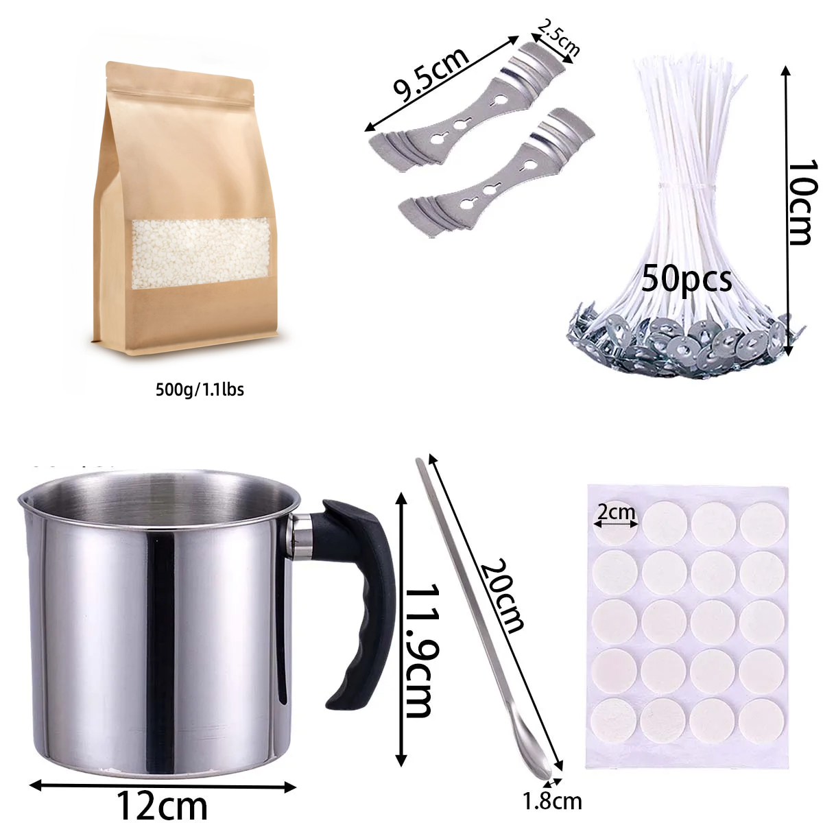 DIY Scented Candle Making Tool - đánh giá và giá Soy Wax Pillar Blend