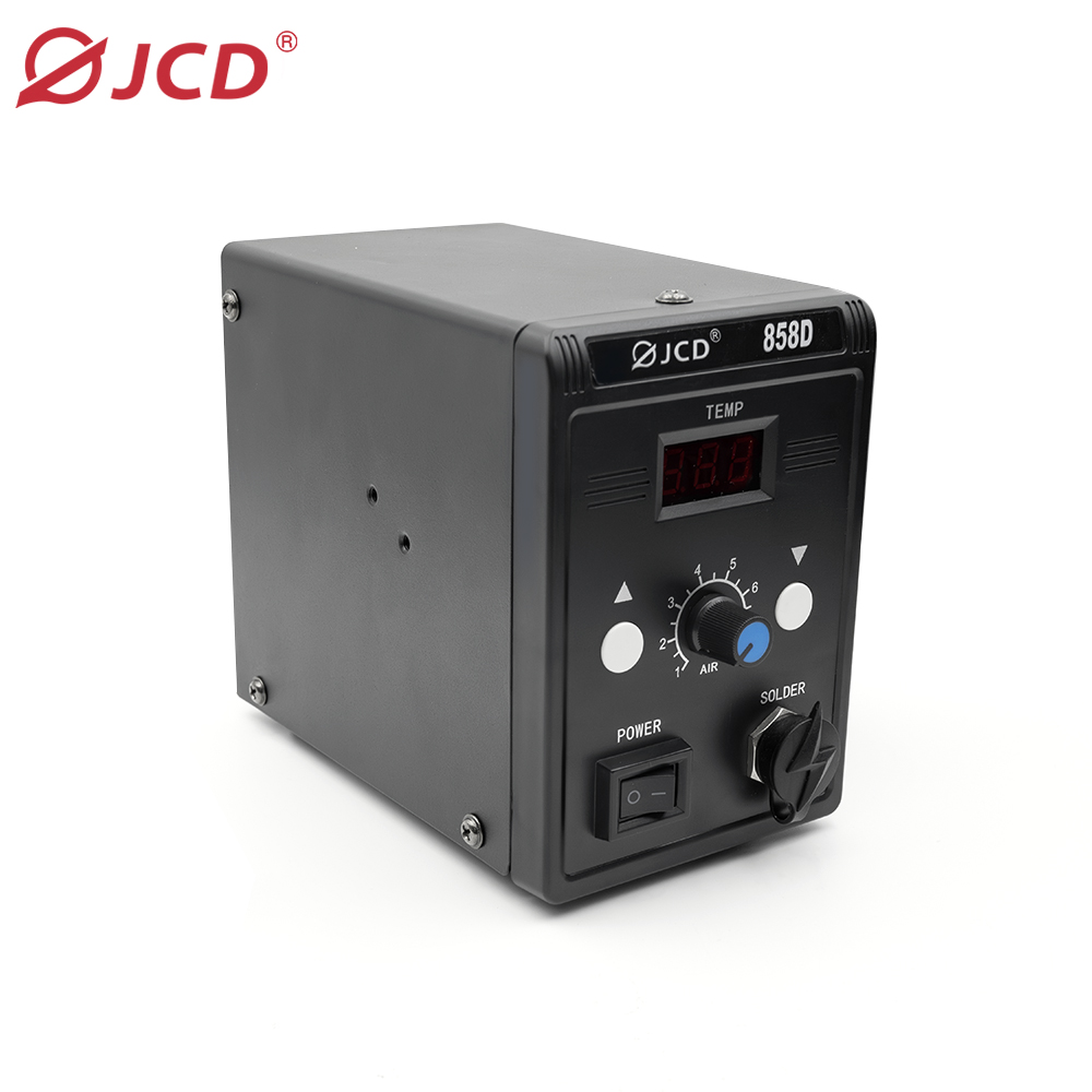 JCD Hot Air Gun 858D 700W BGA  - đánh giá và giá Heat Gun Embossing