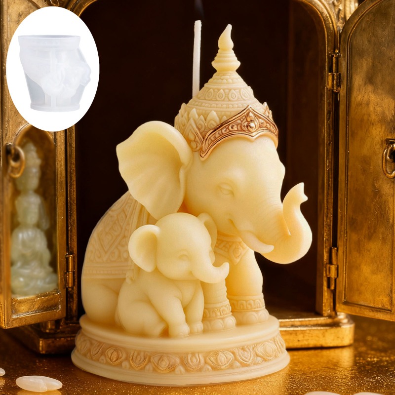Thai Mother Child Elephant Aro - đánh giá và giá Candle Making Kit For Kids