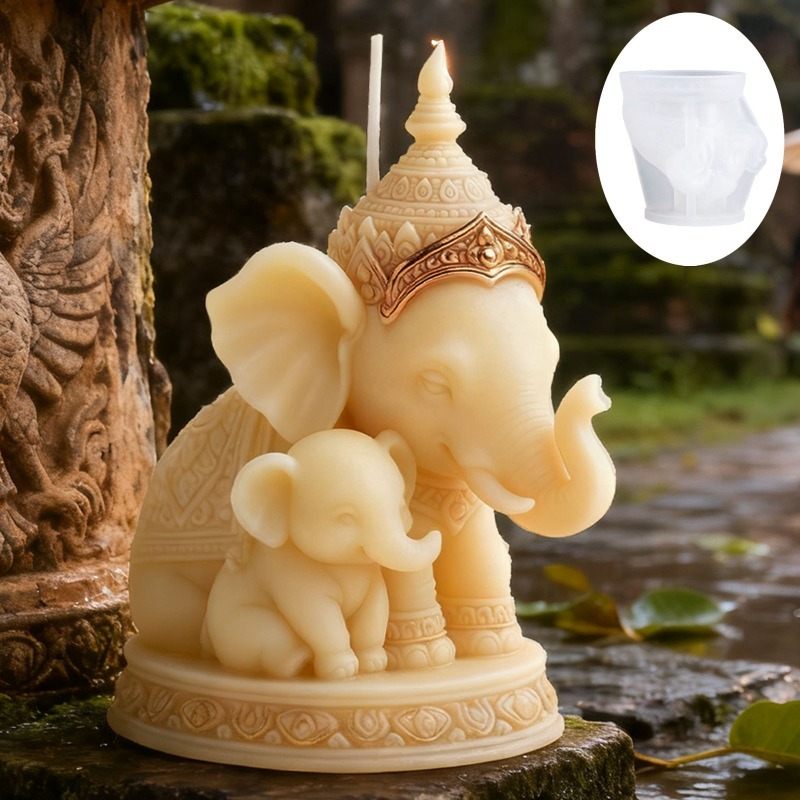 Thai Mother Child Elephant Aro - đánh giá và giá Candle Making Kit For Kids