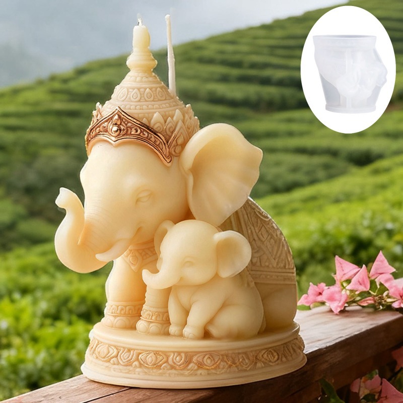 Thai Mother Child Elephant Aro - đánh giá và giá Candle Making Kit For Kids